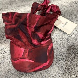 Moncler Red and Pink Accessory